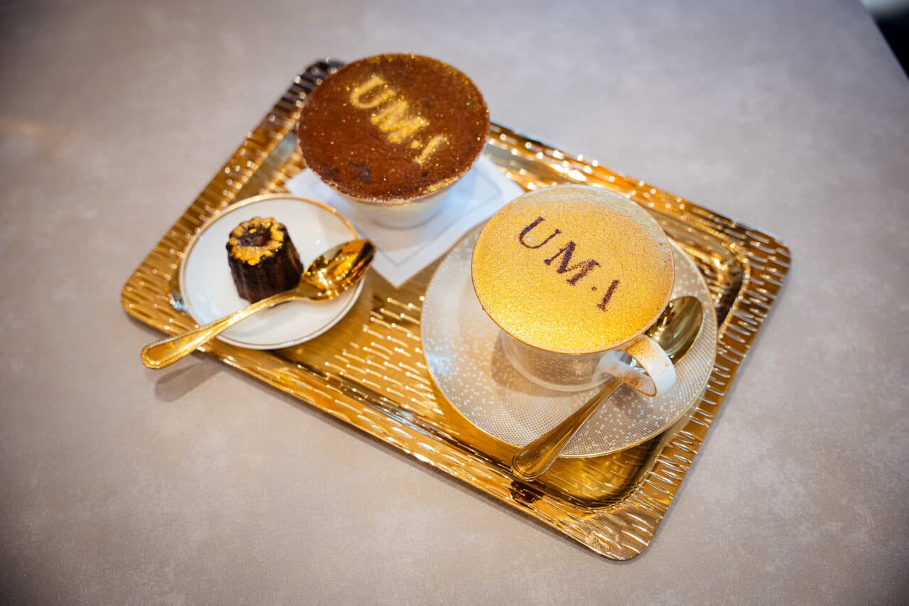 Gold Cappucino Inside Burj Al Arab