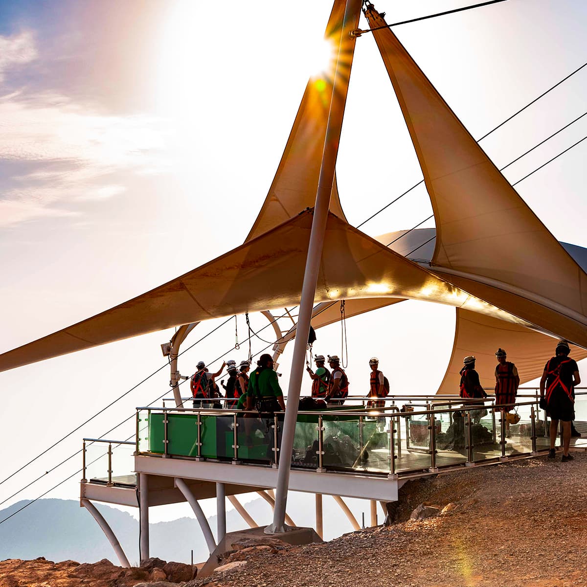 Jebel Jais Zipline